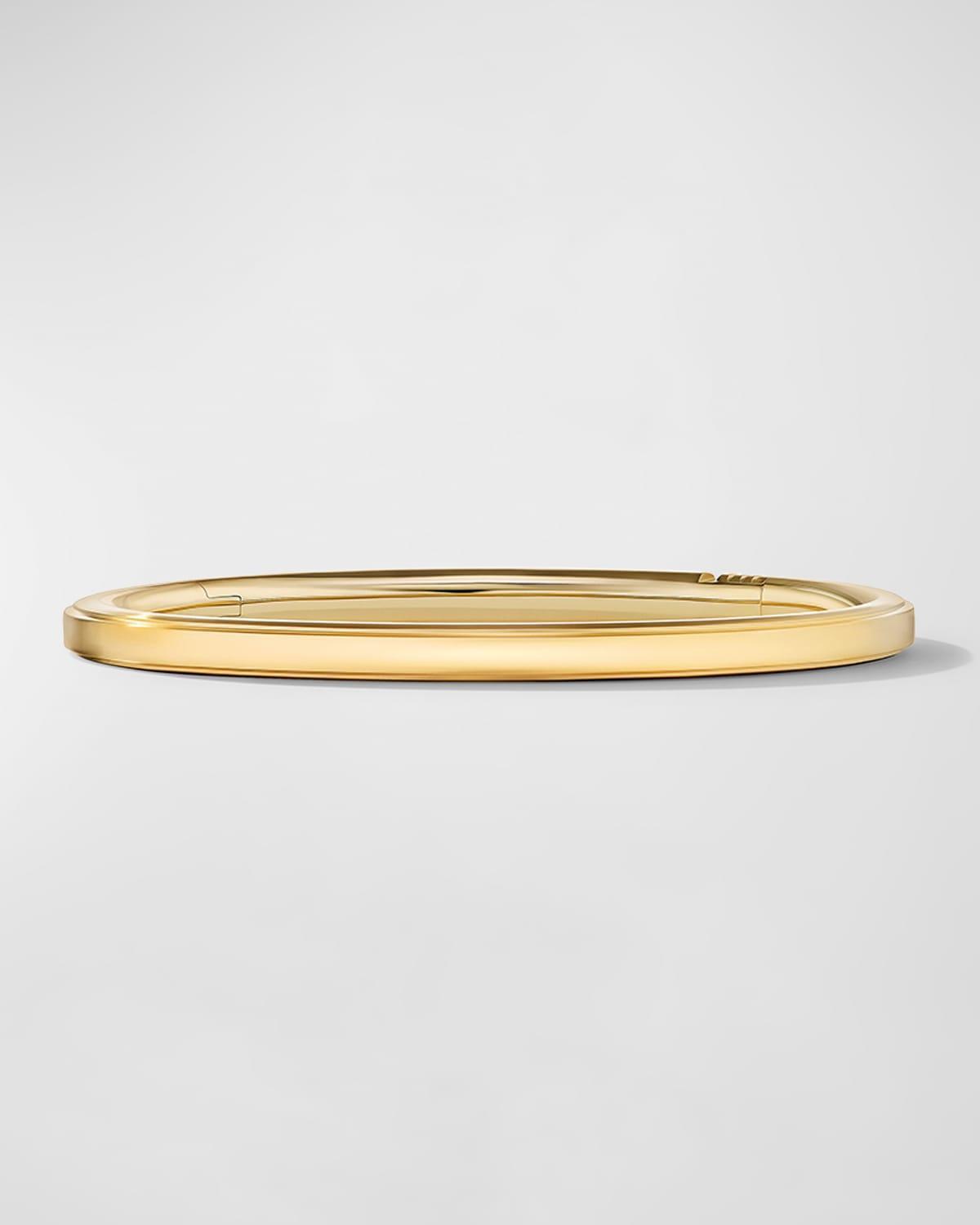 Mens Streamline Bracelet in 18K Yellow Gold Product Image