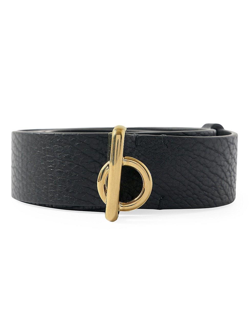 Womens Rocking Horse Leather Belt Product Image