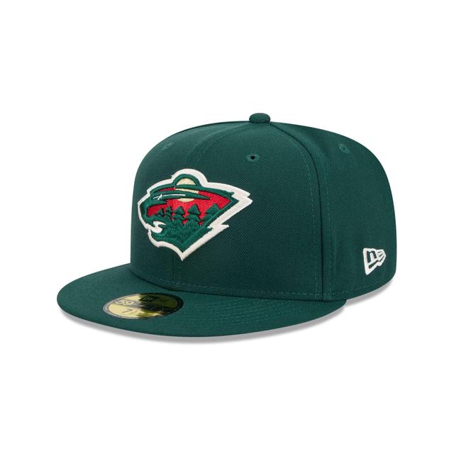 Minnesota Wild Team 59FIFTY Fitted Hat Male Product Image