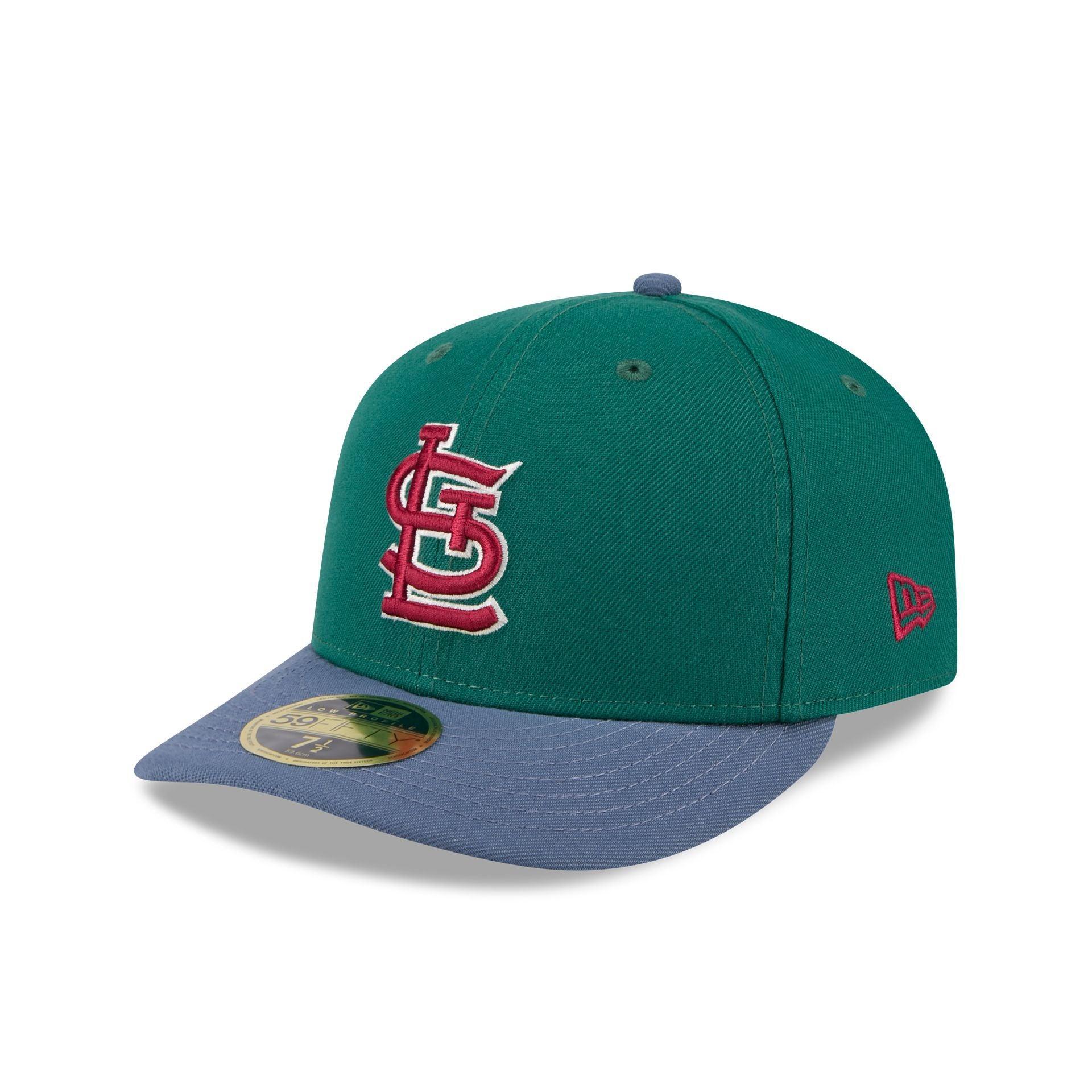 St. Louis Cardinals Green Gemstone Low Profile 59FIFTY Fitted Hat Male Product Image