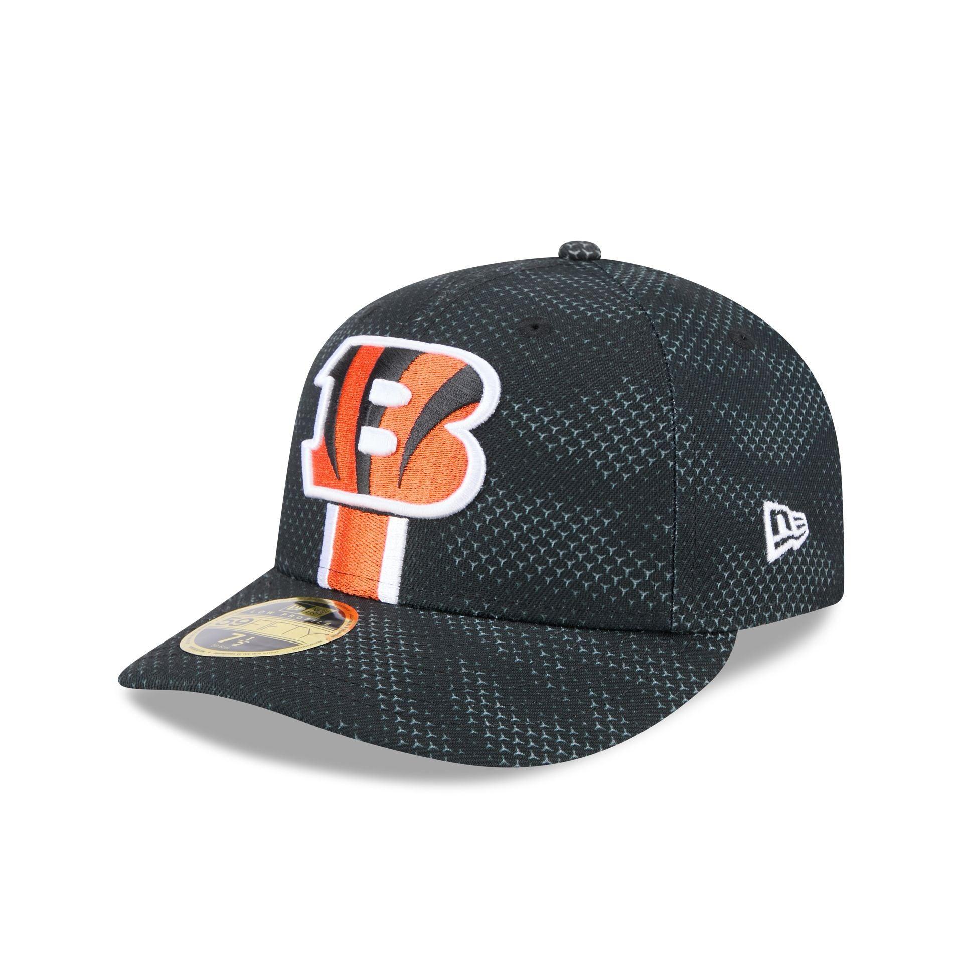 Cincinnati Bengals 2024 Sideline Low Profile 59FIFTY Fitted Hat Male Product Image