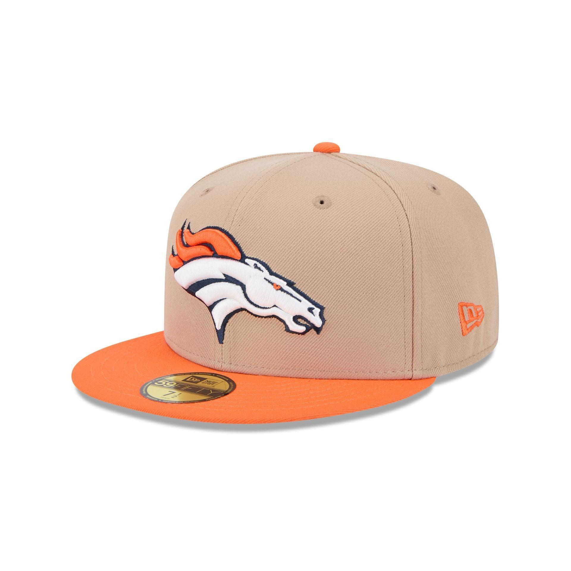 Denver Broncos Camel 59FIFTY Fitted Hat Male Product Image