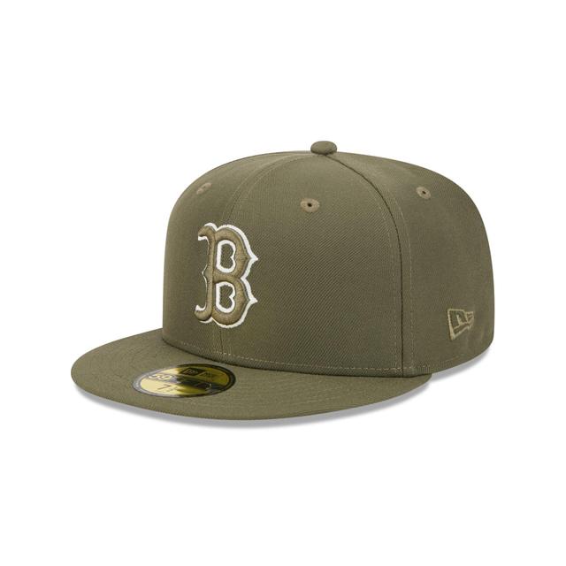 Boston Red Sox X Todd Snyder Olive 59FIFTY Fitted Hat Male Product Image