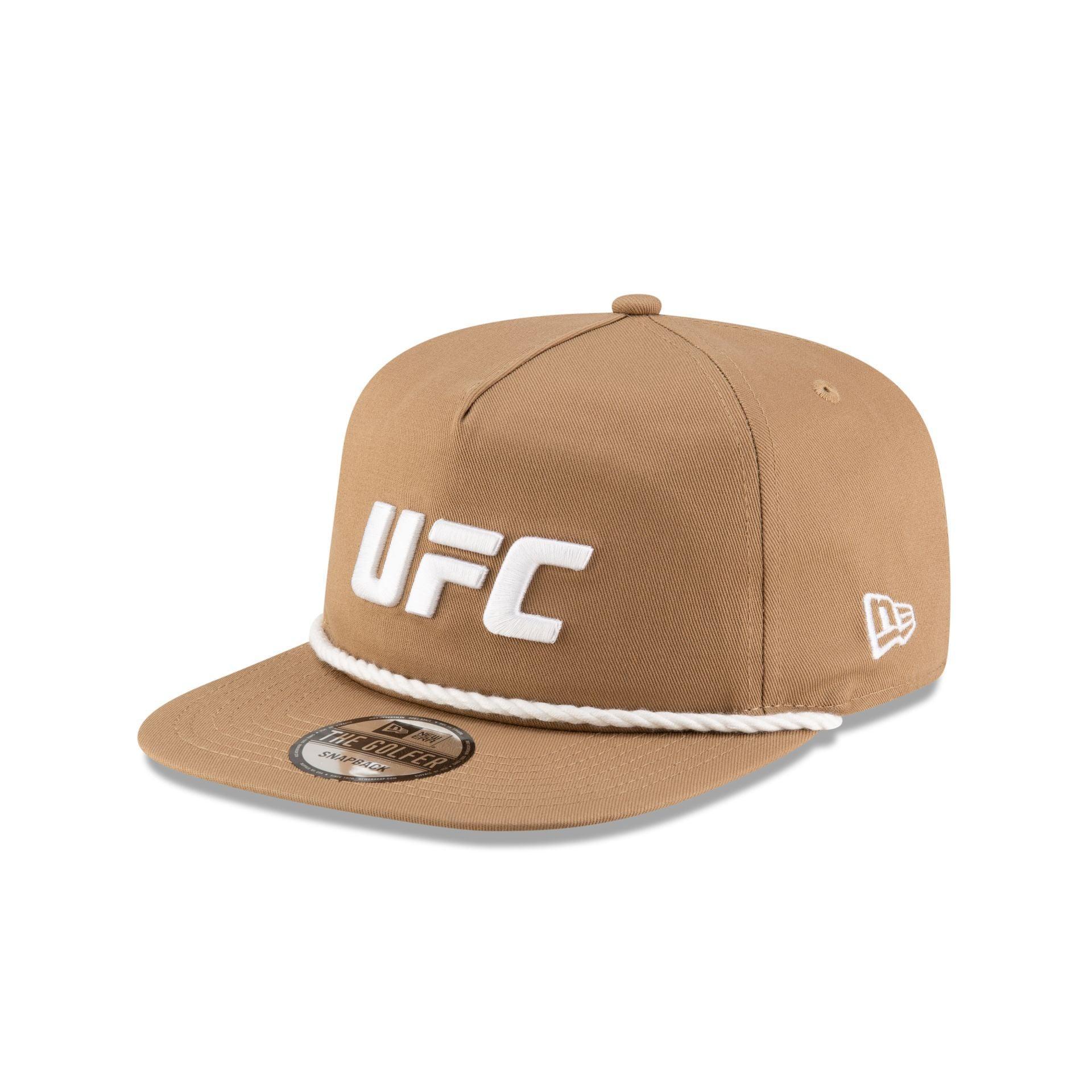 UFC Mexico Khaki Golfer Snapback Hat Male Product Image