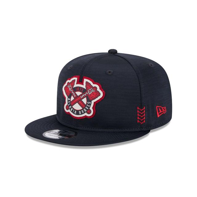 Atlanta Braves 2024 Clubhouse 9FIFTY Snapback Hat Male Product Image