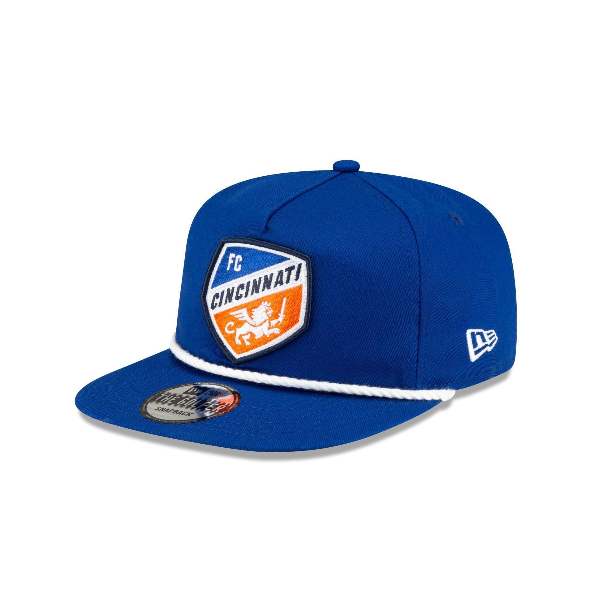 FC Cincinnati 2024 MLS Kickoff Golfer Hat Male Product Image