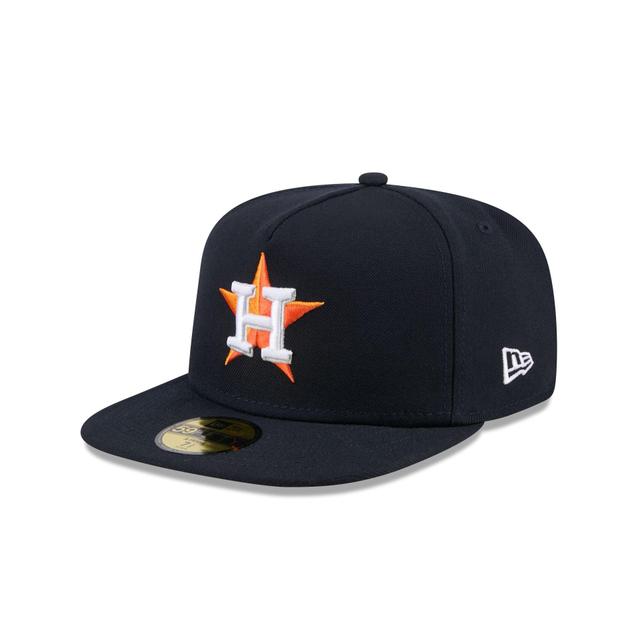 Houston Astros 59FIFTY A-Frame Fitted Hat Male Product Image