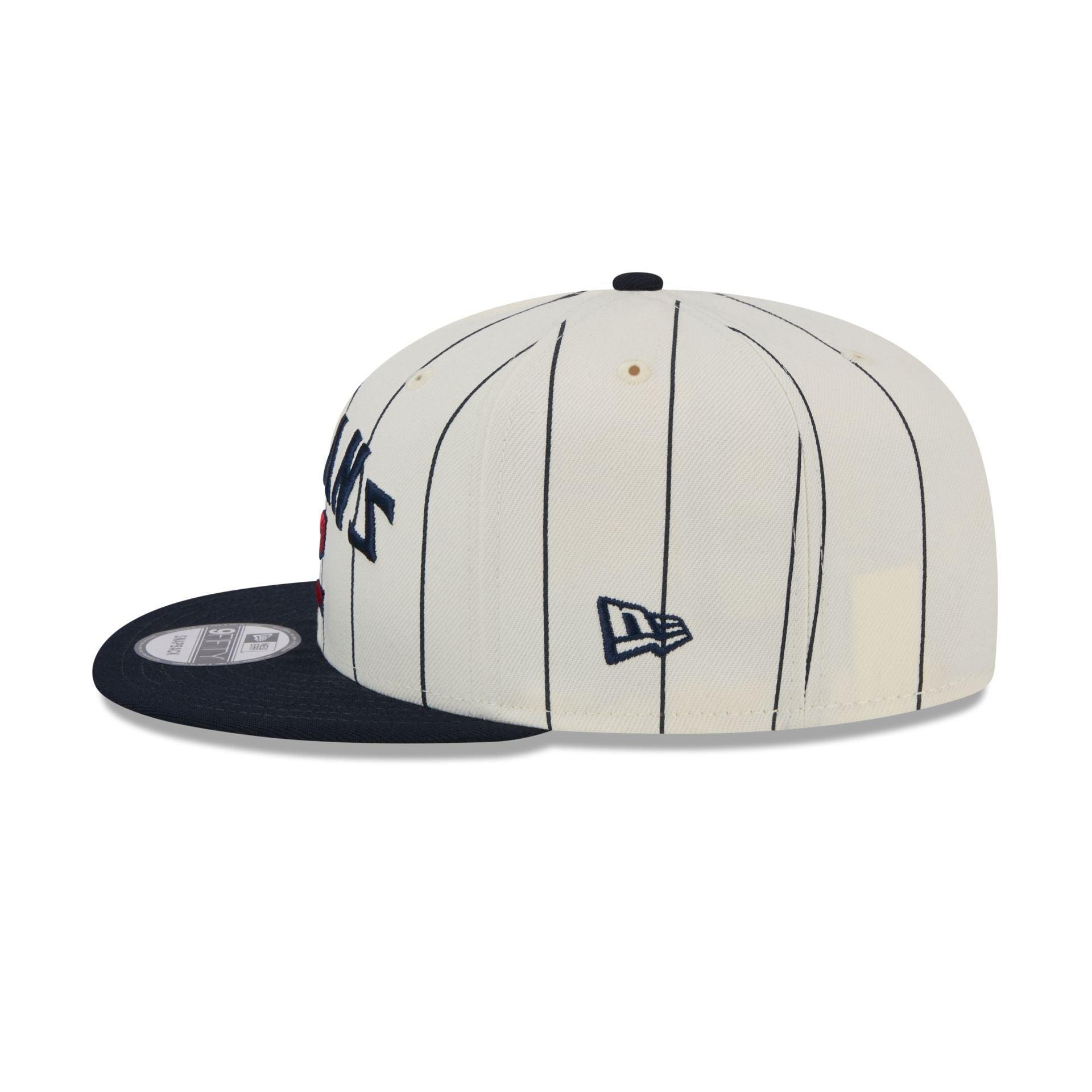 Cleveland Guardians Jersey Pinstripe 9FIFTY Snapback Hat Male Product Image