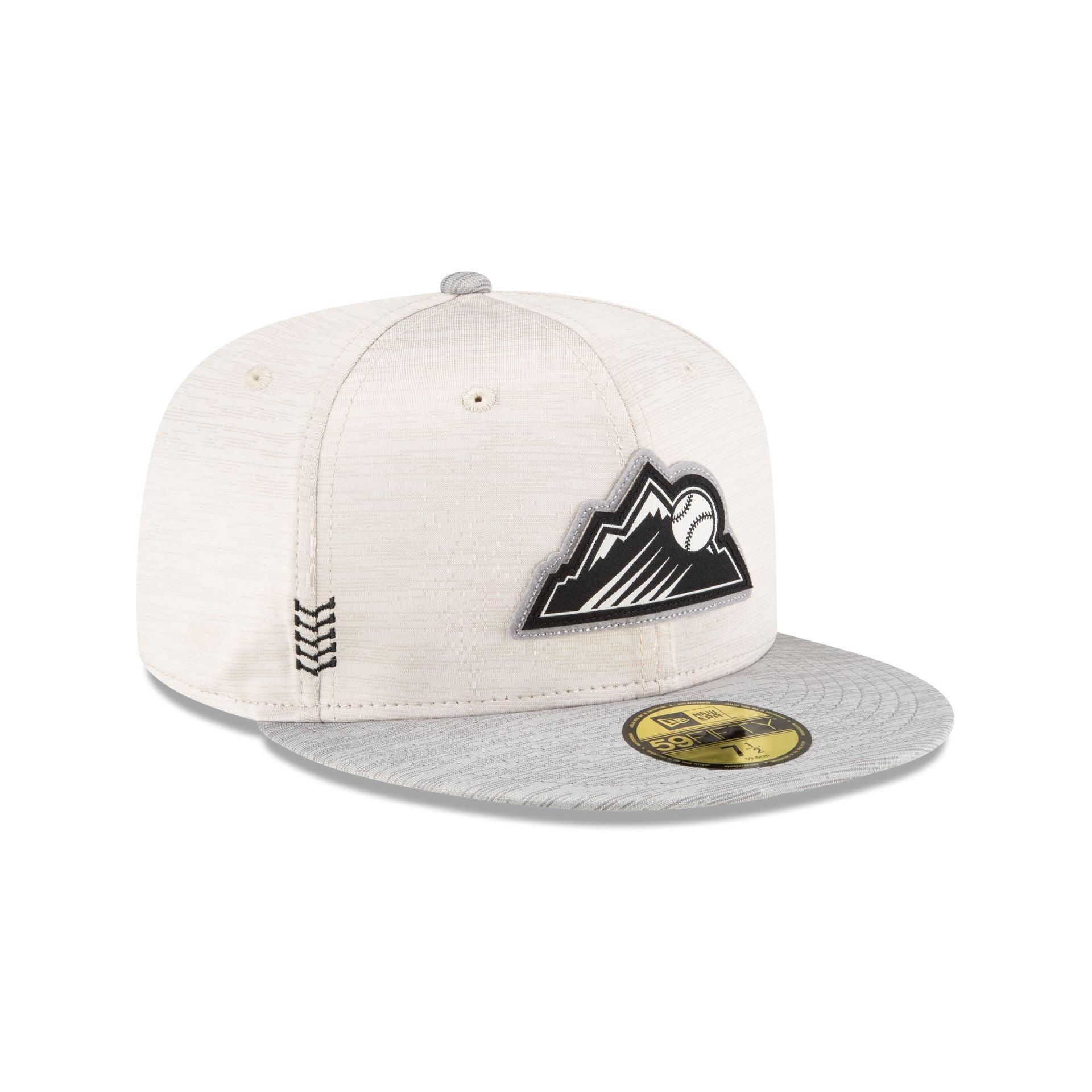 Colorado Rockies 2024 Clubhouse Stone 59FIFTY Fitted Hat Male Product Image