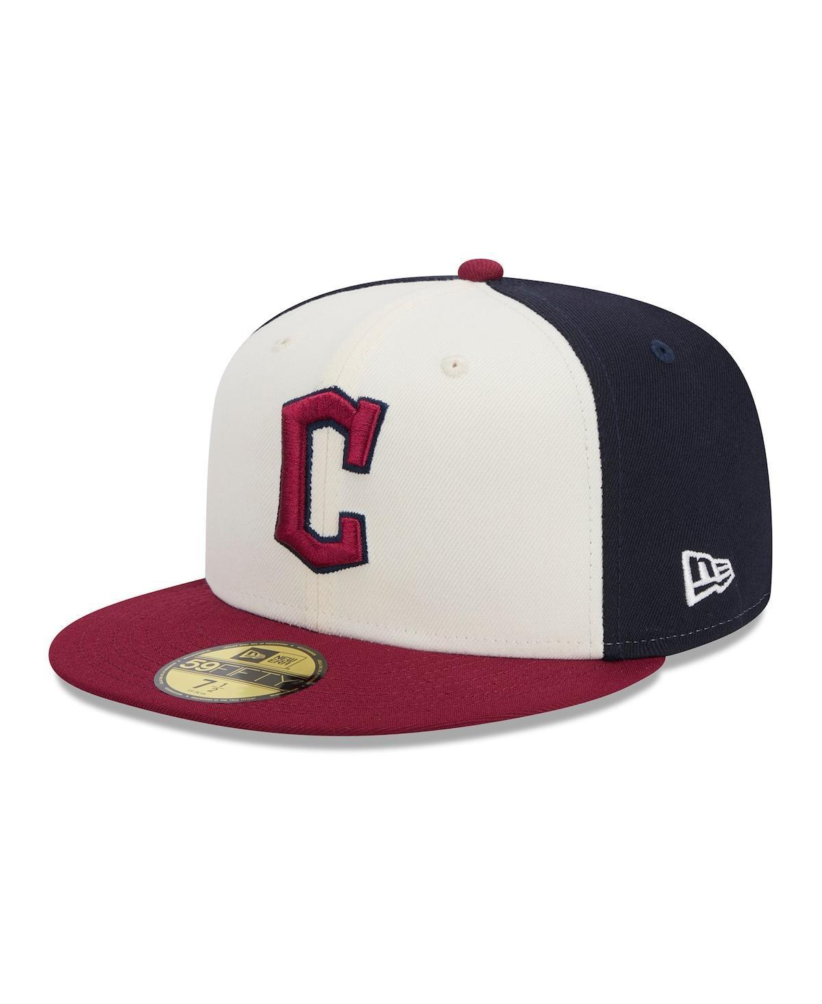 New Era Mens / Cleveland Guardians 2024 City Connect 59FIFTY Fitted Hat - White Product Image