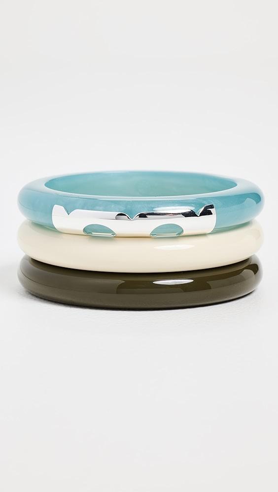 Tory Burch Resin Bangle Set | Shopbop Product Image