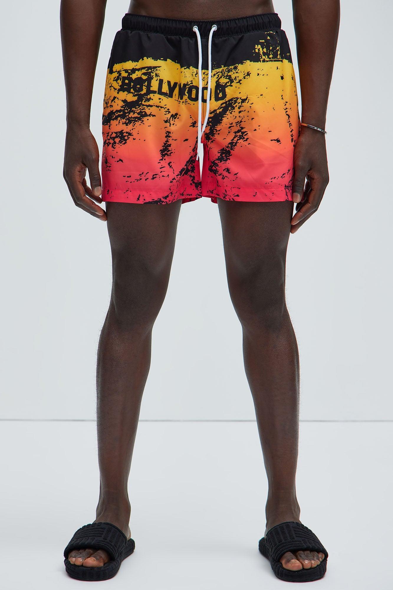 Hollywood Hills Swim Trunks - Multi Color Product Image