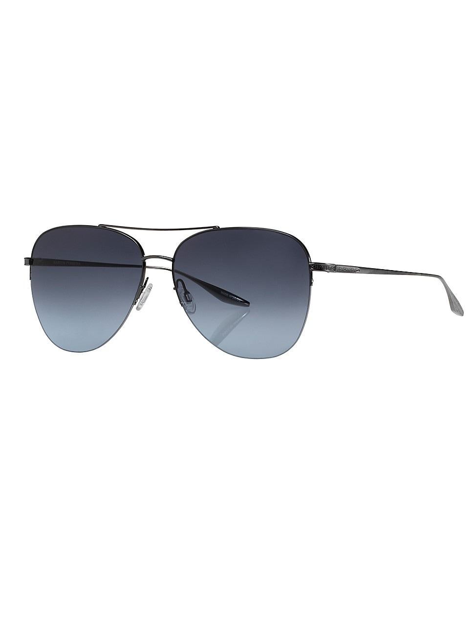 Mens Chevalier 57MM Aviator Sunglasses Product Image