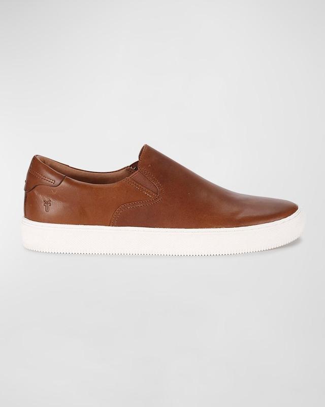 Mens Astor Leather Slip-On Sneakers Product Image