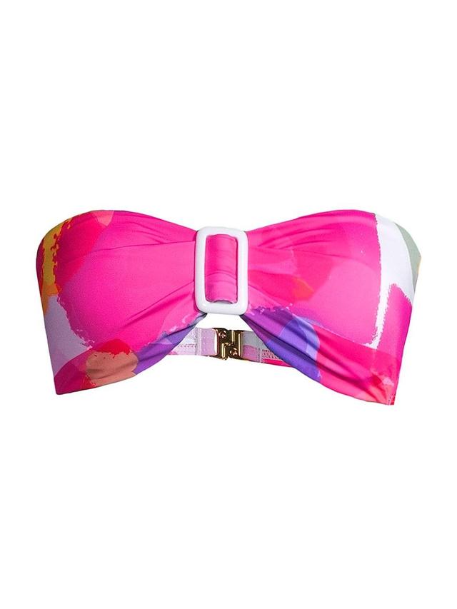 Womens Margot Rainbow Waterfall Bikini Top Product Image