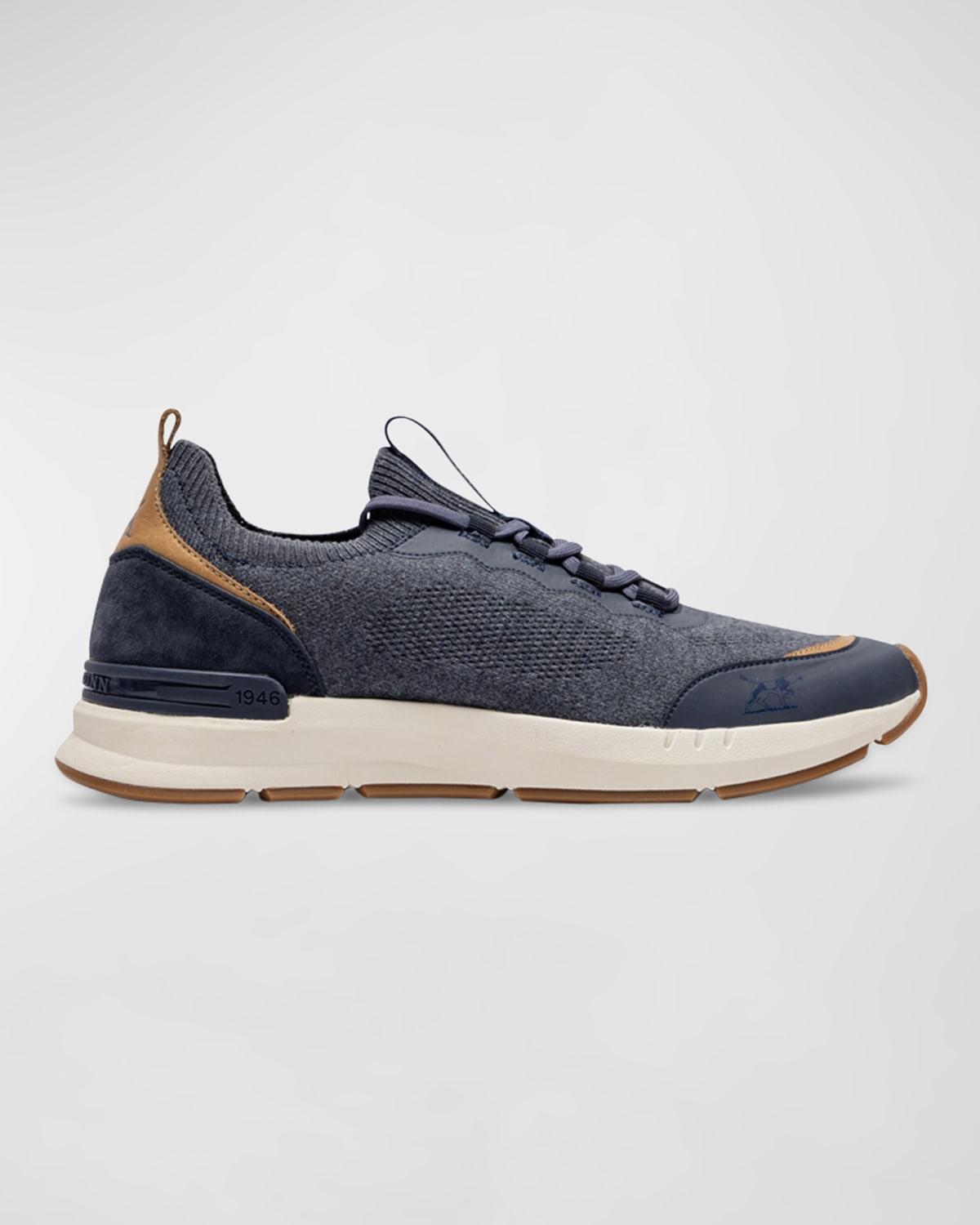 Mens Gunn Flow Knit Runner Sneakers Product Image