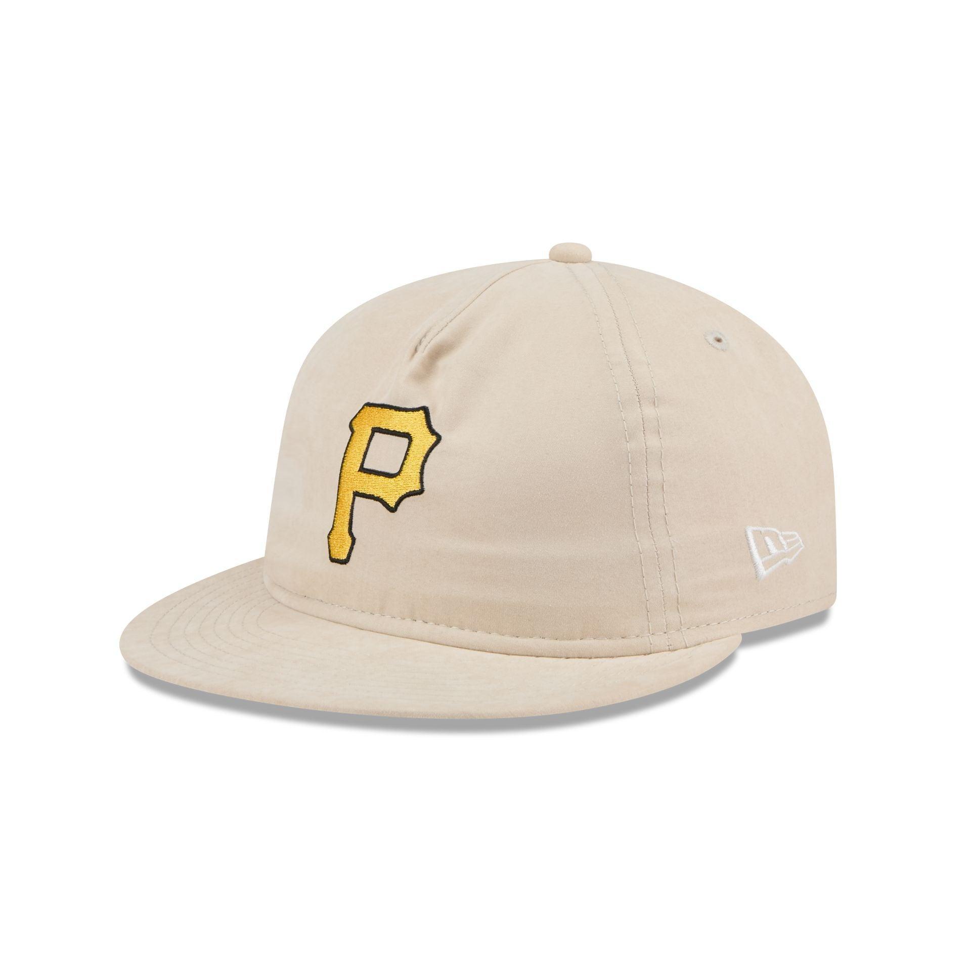 Pittsburgh Pirates Brushed Nylon Retro Crown 9FIFTY Adjustable Hat Male Product Image