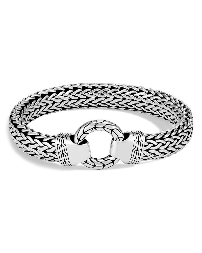 Mens Silver Classic Chain Bracelet Product Image