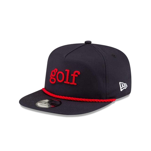 New Era Golf Navy Golfer Hat Male Product Image