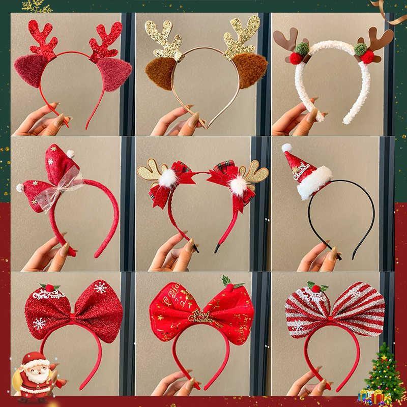 Christmas Deer Horn Party Headband (Various Designs) Product Image