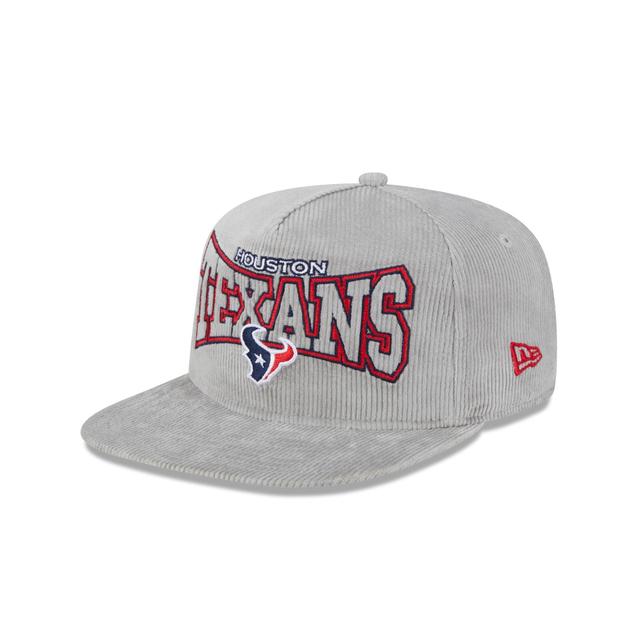 Houston Texans Gray Cord Golfer Hat Male Product Image