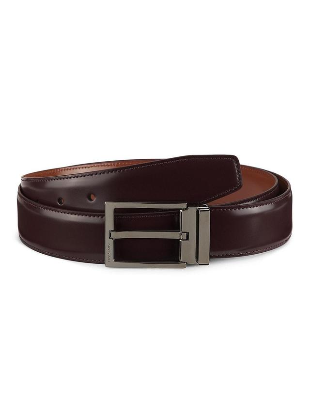 Mens Adjustable Cut-to-Size Leather Belt Product Image