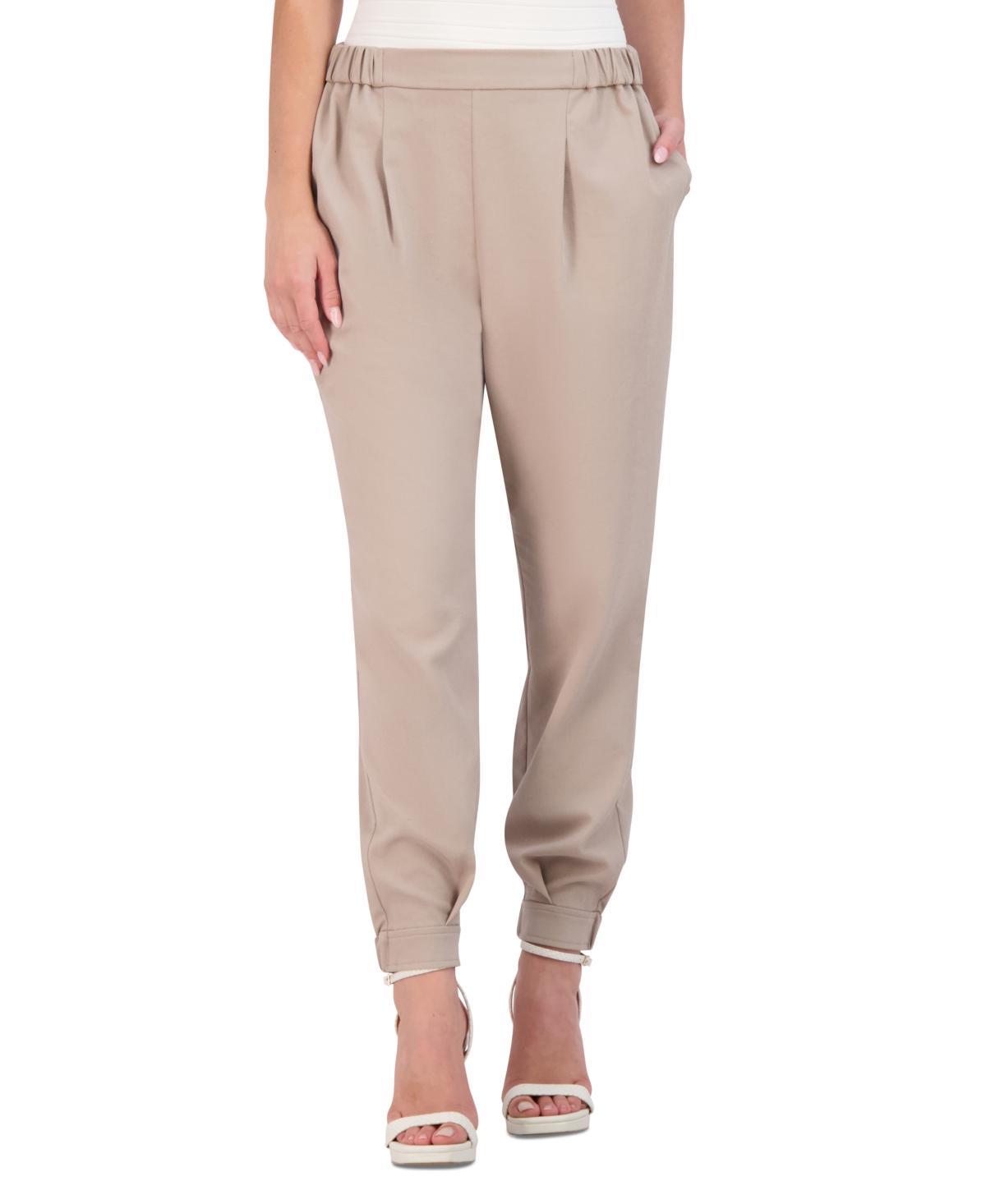 Bcbg New York Womens Twill Jogger Pants product image