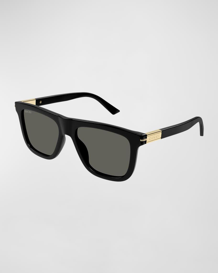 Mens GG1502SM Acetate Rectangle Sunglasses Product Image