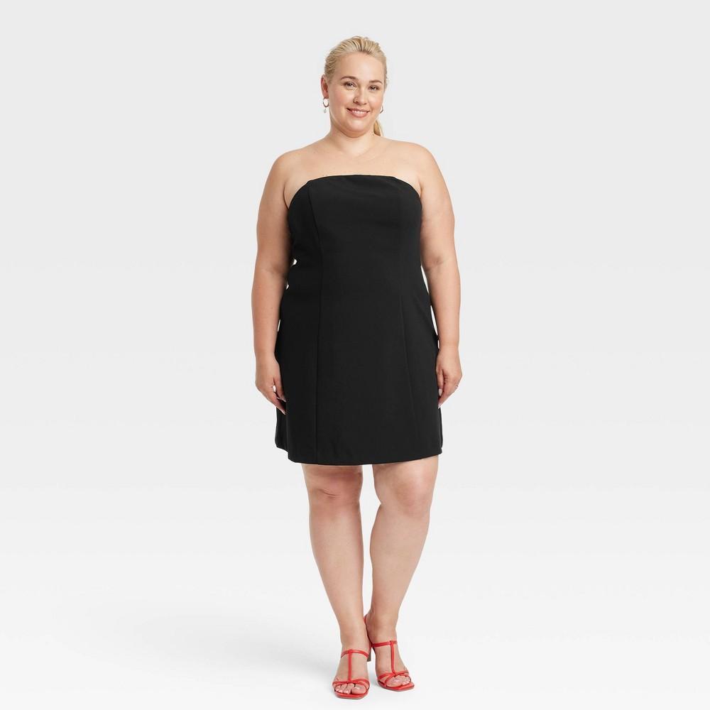 Womens Mini A-Line Dress - A New Day Black 26 Product Image