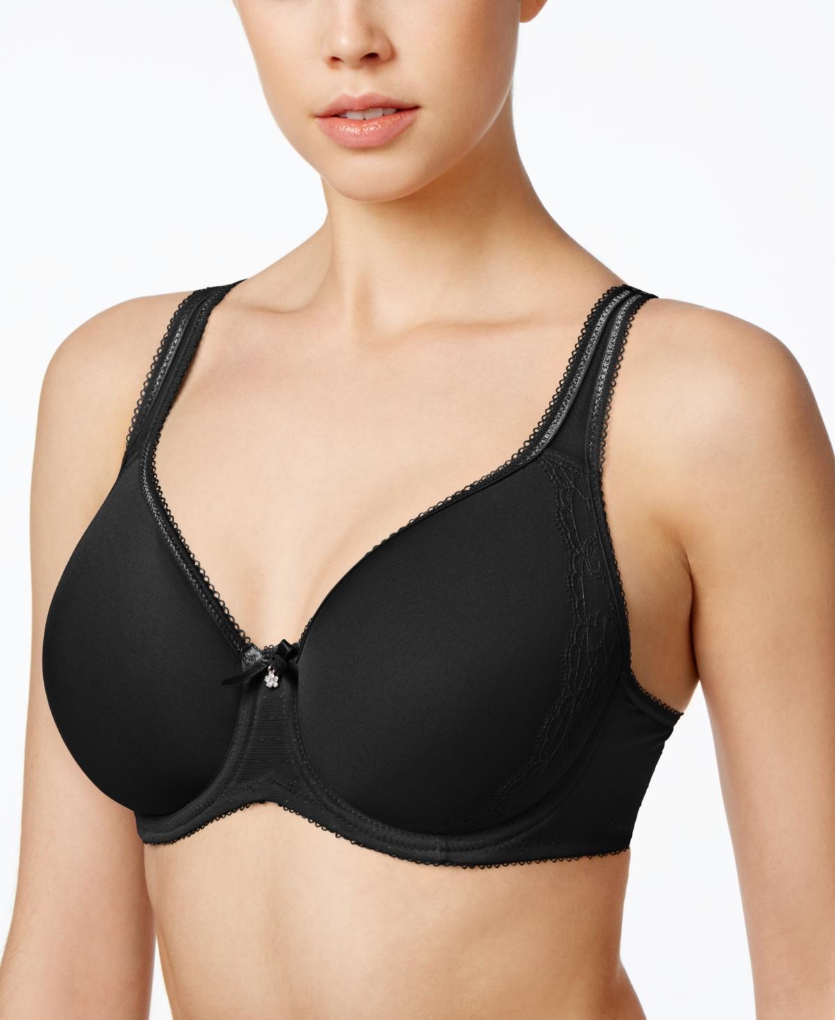 Wacoal Retro Chic Seamless Underwire Contour Bra 853186 Black Product Image