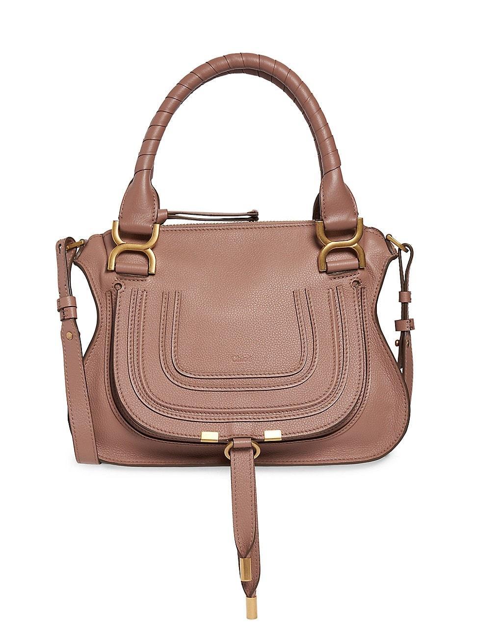 Chlo Small Marcie Leather Satchel Product Image