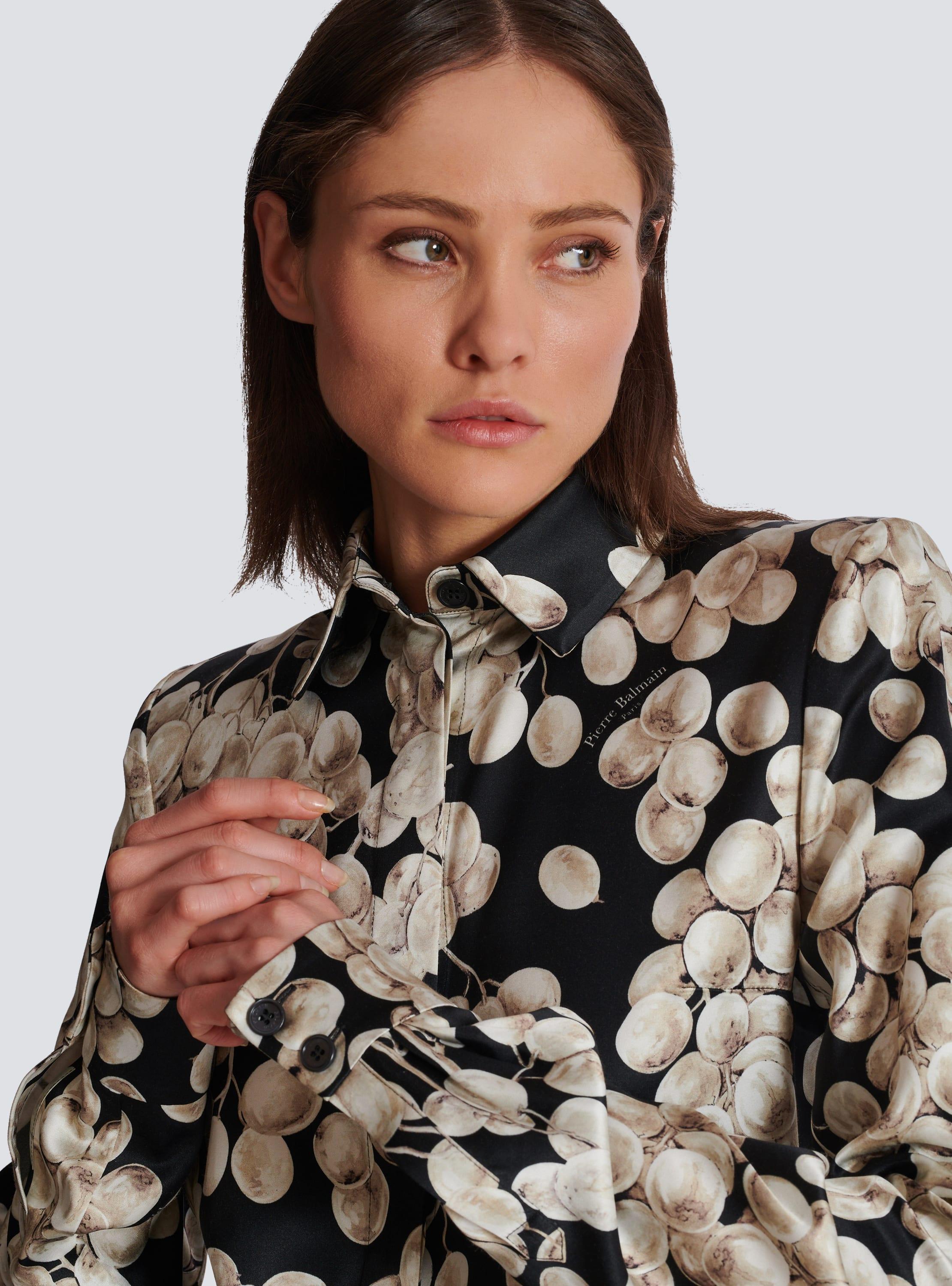 Grape jacquard shirt Product Image