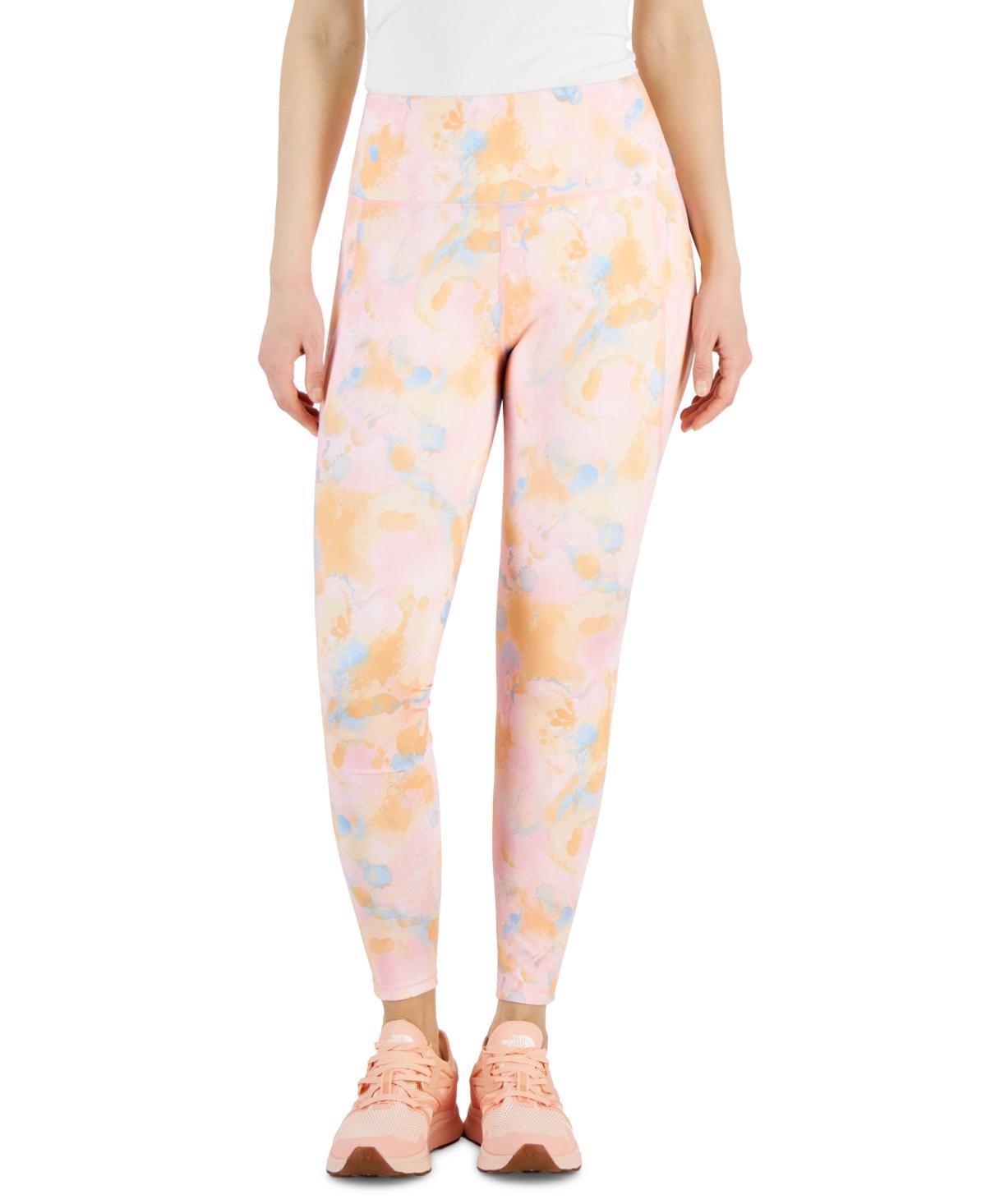 Women's Printed 7/8 Compression Leggings, Created for Macy's Product Image