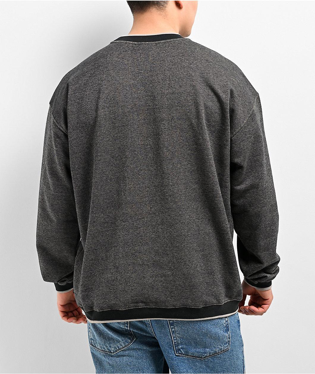 Volcom x Hockey Dad Lemon Heather Crewneck Sweatshirt Product Image