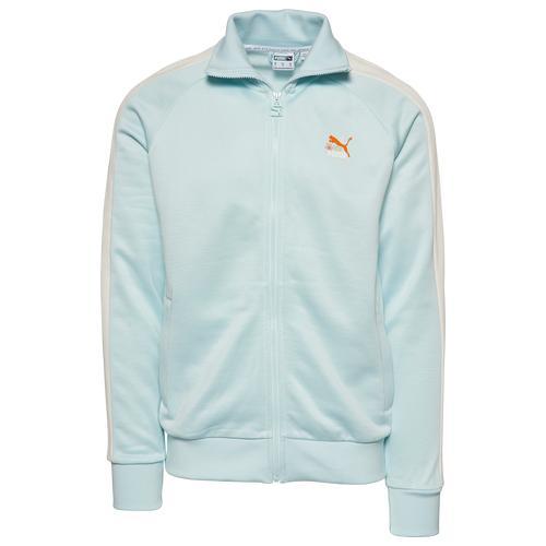 PUMA Mens PPE Track Jacket - Blue/Tan Product Image