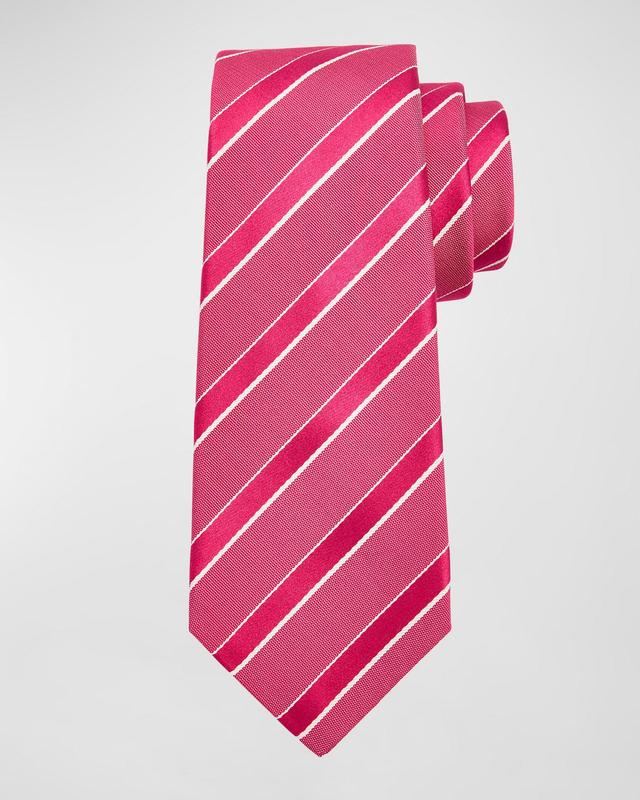 Mens Silk Tonal Stripe Tie Product Image