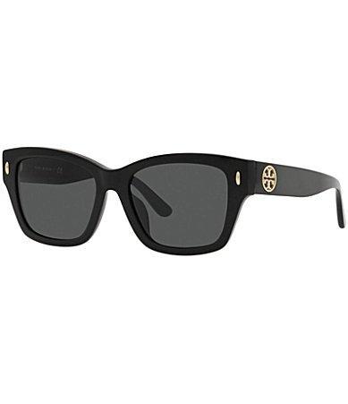 Tory Burch Womens 53mm Rectangular Sunglasses Product Image