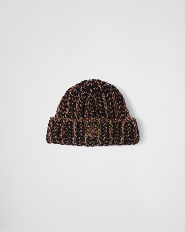 Wool and cashmere beanie Product Image