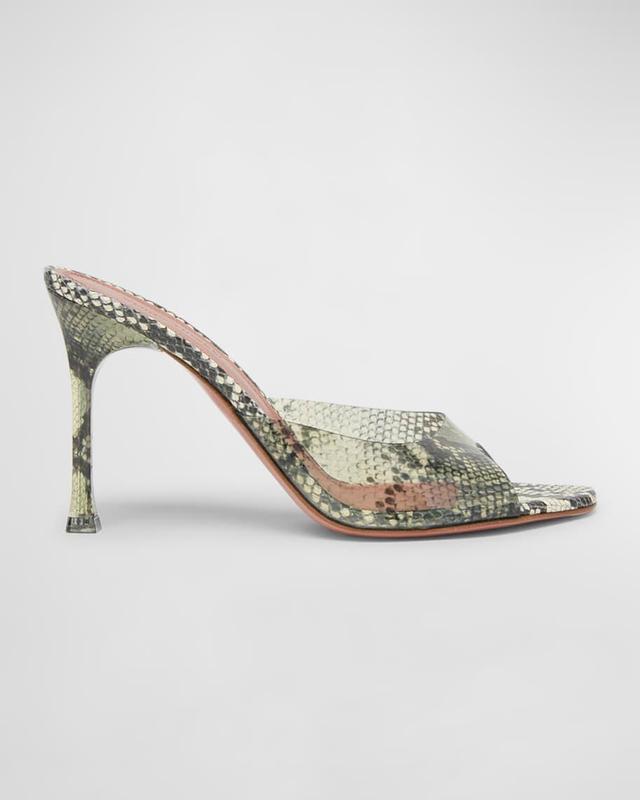 Alexa Python-Print PVC Slide Sandals Product Image