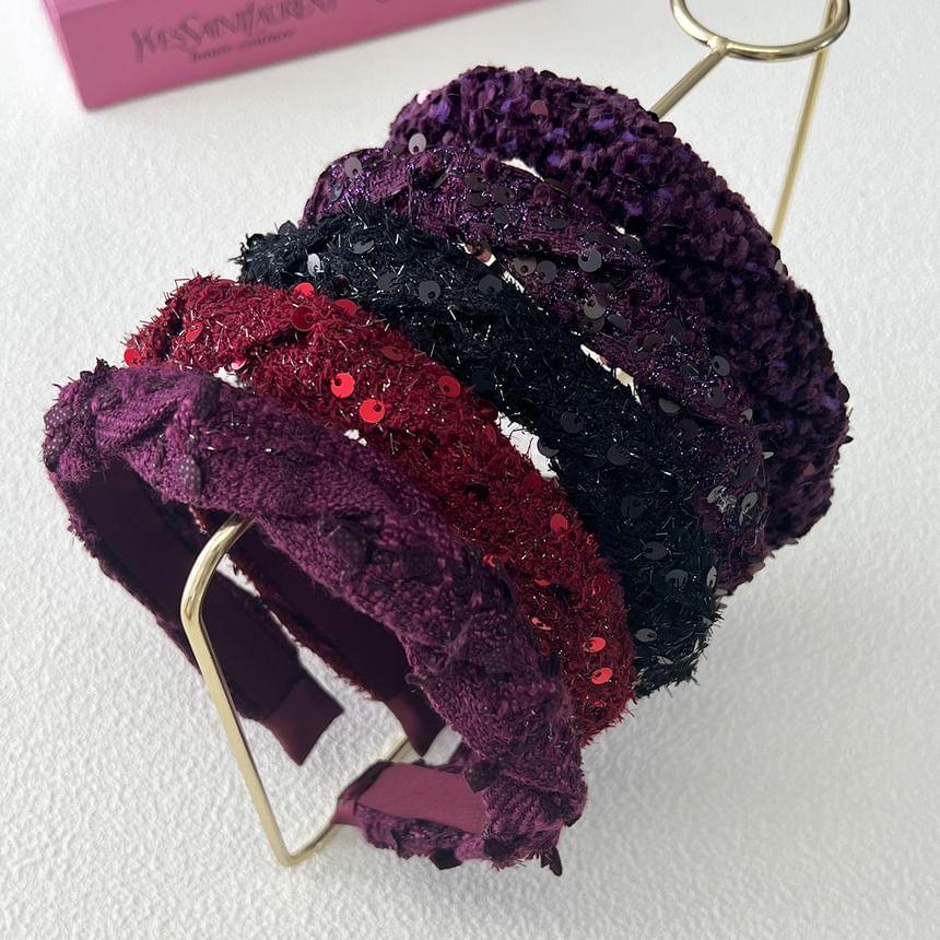 Sequined Fabric Headband product image