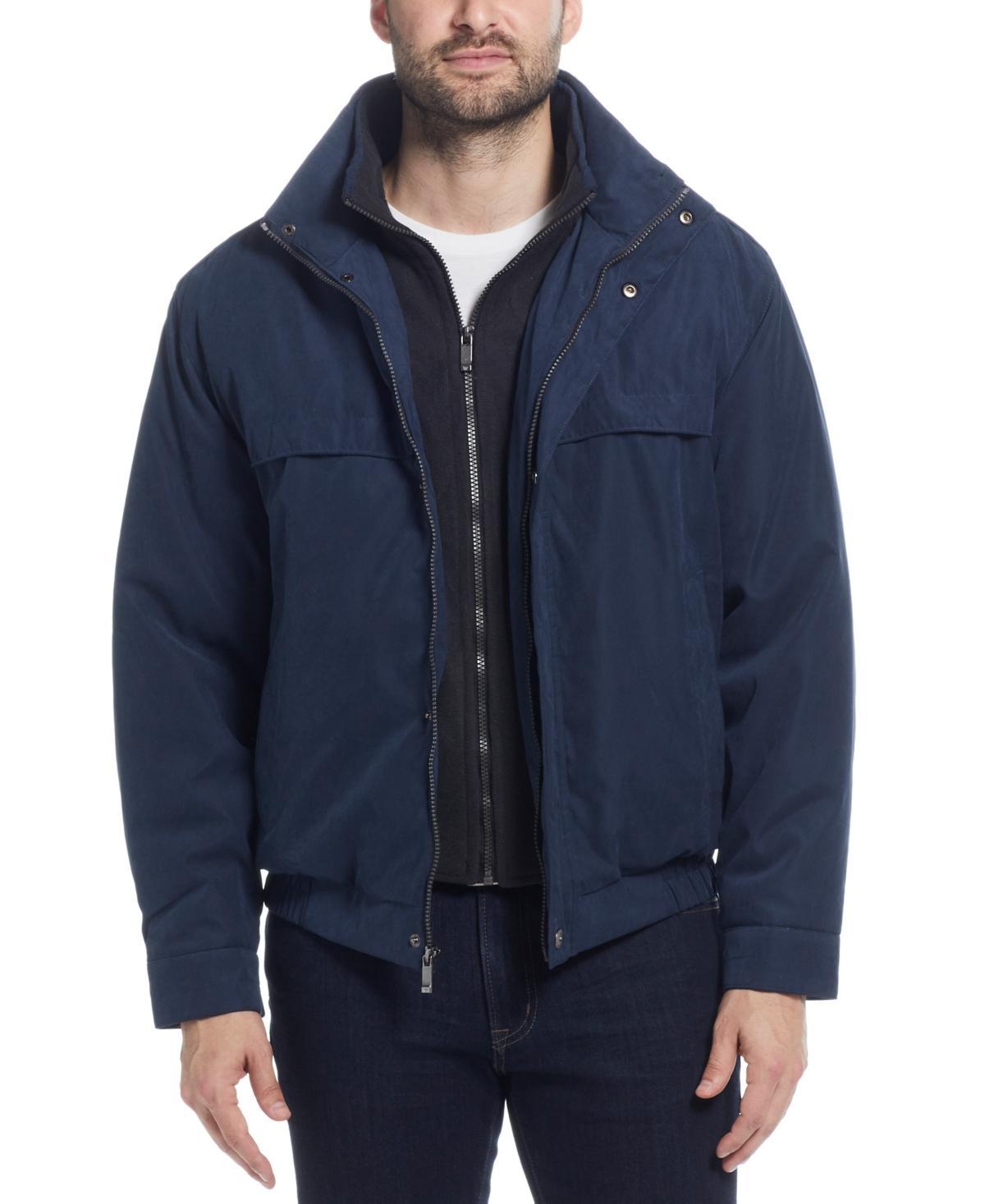 Weatherproof Mens Microfiber Poly Filled Bomber Jacket Product Image