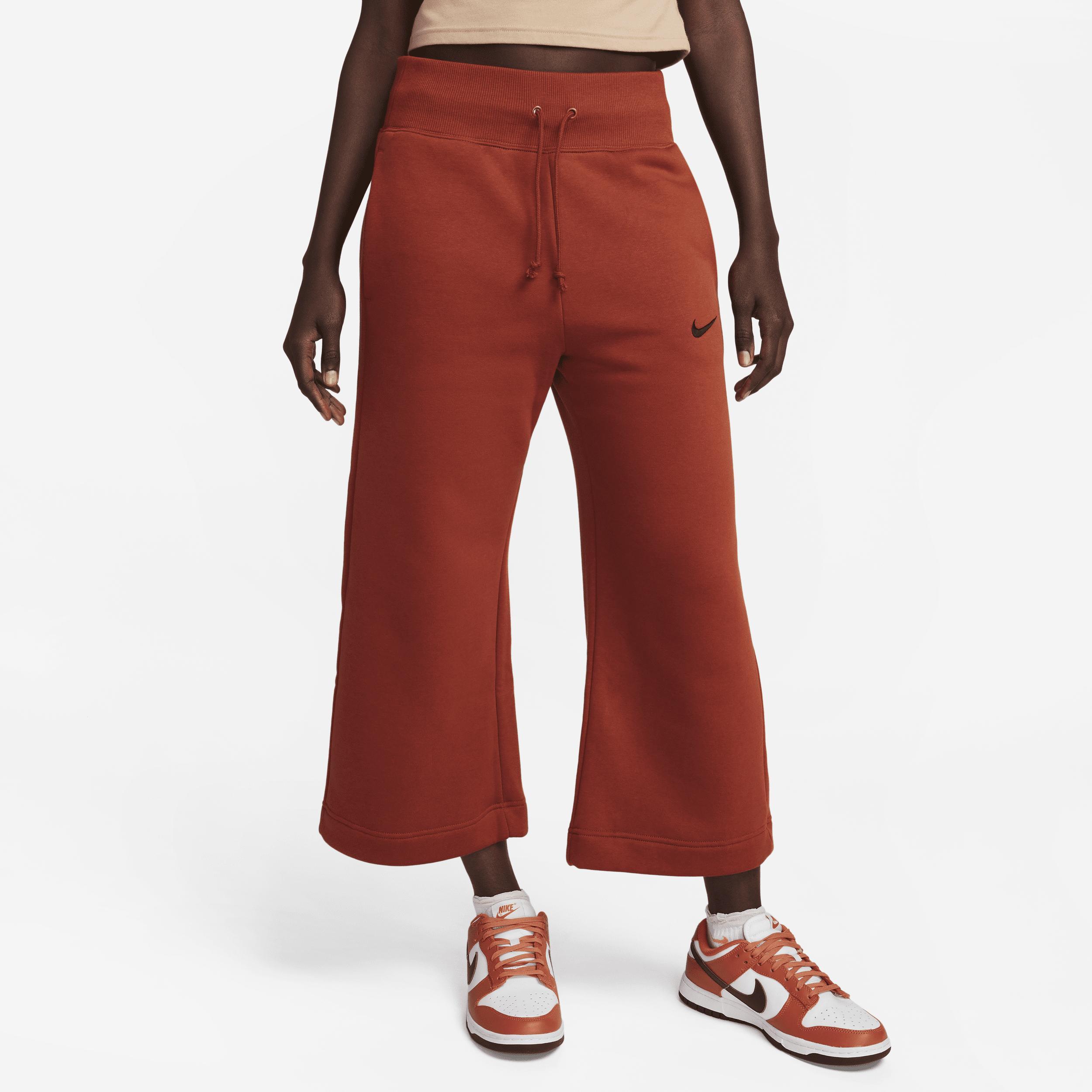 Women's Nike Sportswear Phoenix Fleece High-Waisted Cropped Sweatpants Product Image