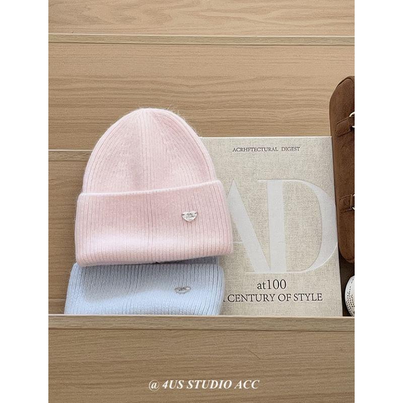 Plain Cuffed Beanie Product Image