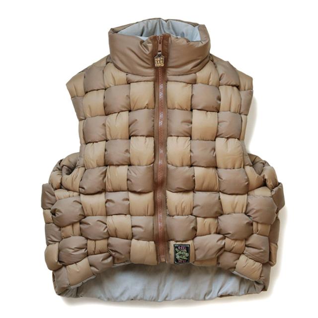 RIP STOP NYLON KEEL-WEAVING VEST Male Product Image