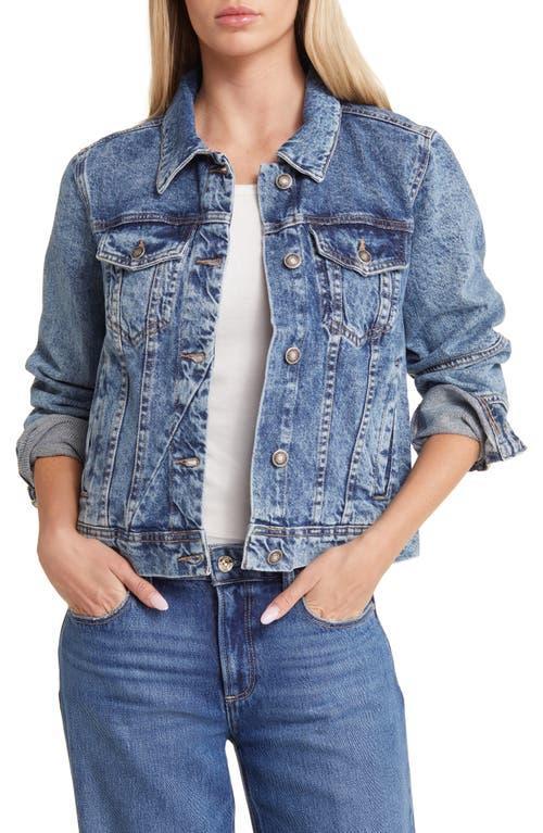 Free People We the Free Rumors Denim Jacket Product Image