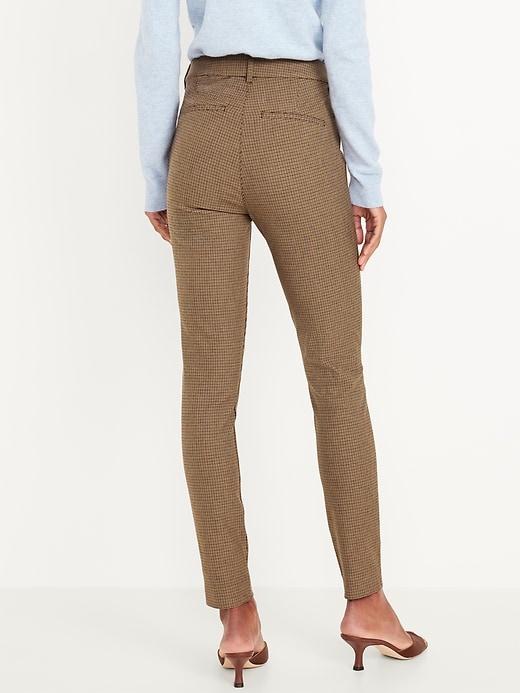 High-Waisted Pixie Skinny Ankle Pants Product Image