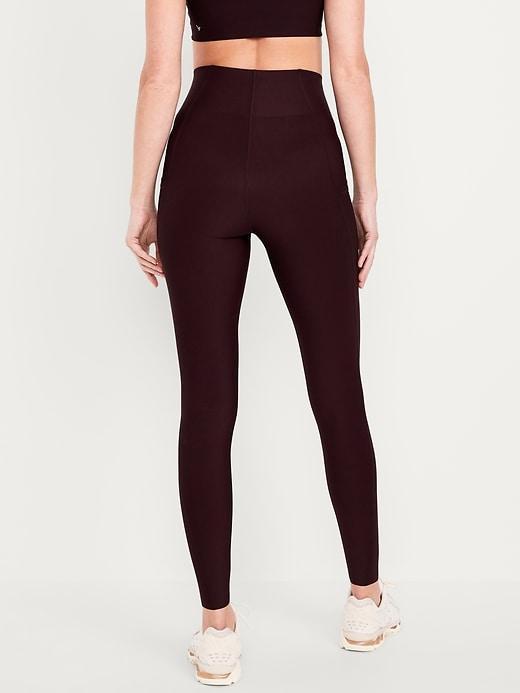 High-Waisted PowerSoft Sculpt 7/8 Pocket Leggings Product Image