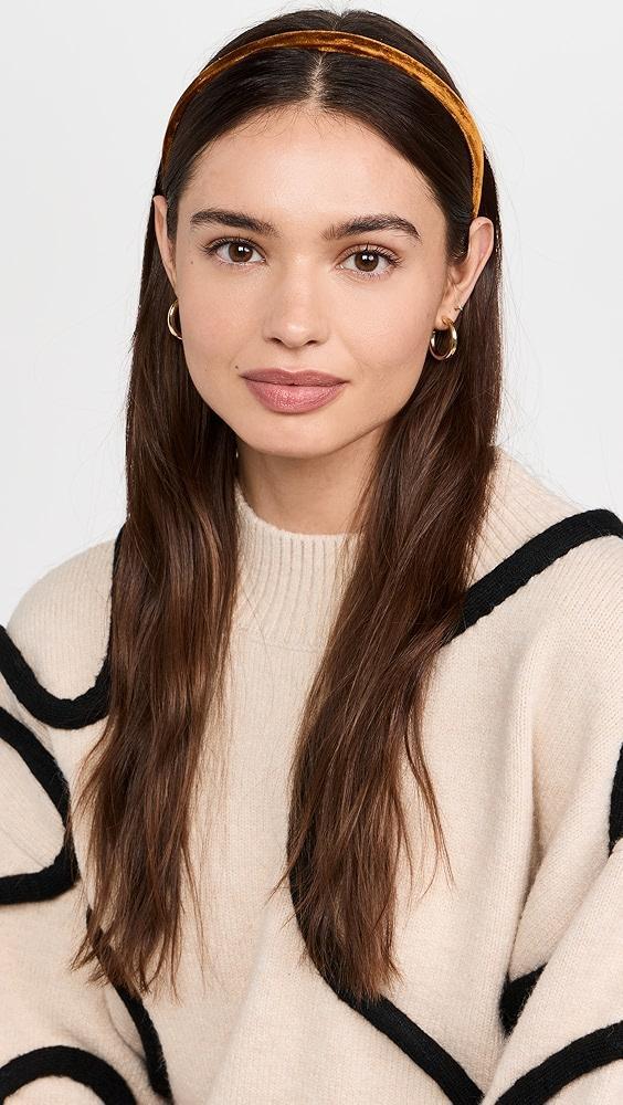 Jennifer Behr Lacey Velvet Headband | Shopbop Product Image