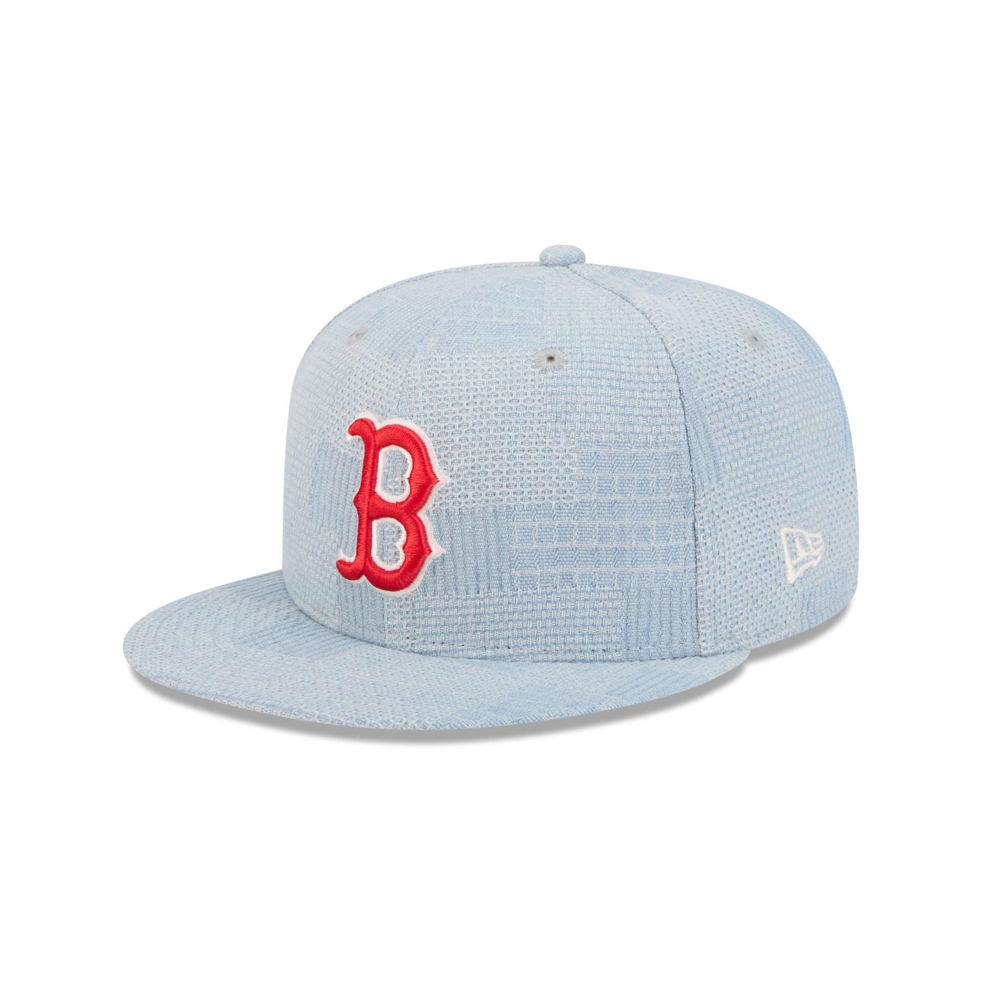 Boston Red Sox Denim Patchwork 9FIFTY Snapback Hat Male Product Image