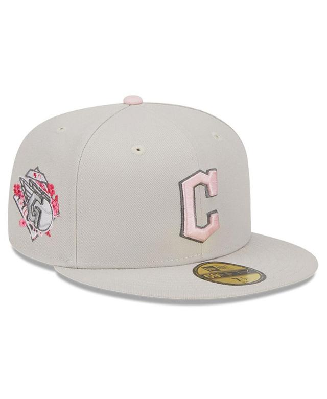 Mens New Era Khaki Cleveland Guardians 2023 Mothers Day On-Field 59FIFTY Fitted Hat Product Image